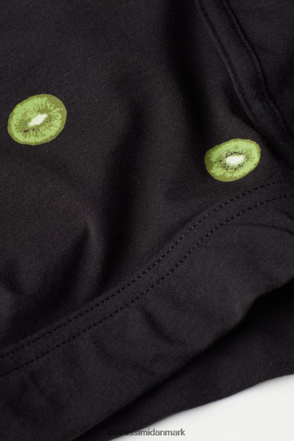 Intimissimi kiwi print naturlig frisk supima bomuld boxers Mænd 316j-kiwi-print sort undertøj 8DZ4XJ28