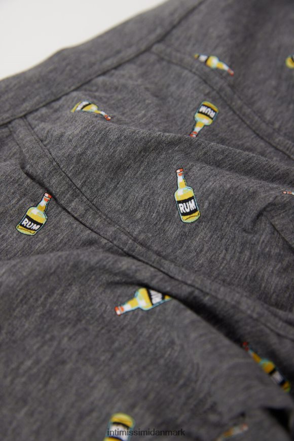 Intimissimi naturlig frisk supima rom bomuldsboksere Mænd 372j-grafit mel. st.rum undertøj 8DZ4XJ1