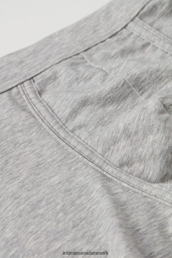 Intimissimi naturlige friske supima bomuldsboksere Mænd 031-lysegrå melange undertøj 8DZ4XJ45