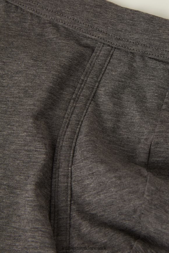 Intimissimi naturlige friske supima bomuldsboksere Mænd 5227-koksgrå melange undertøj 8DZ4XJ51