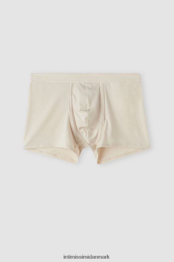 Intimissimi naturlige friske supima bomuldsboksere Mænd 721i-beige reb undertøj 8DZ4XJ74
