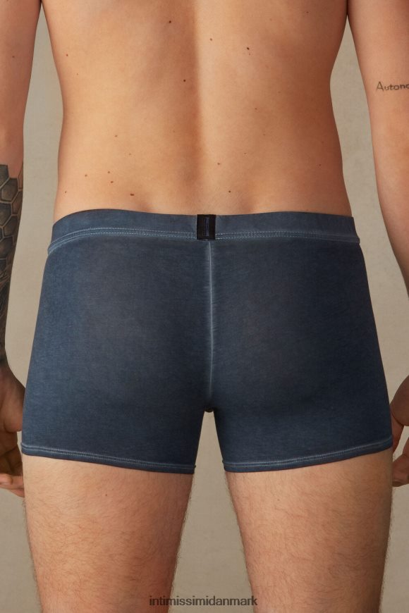 Intimissimi naturlige friske supima bomuldsboksere Mænd 857i-mørkeblå undertøj 8DZ4XJ73