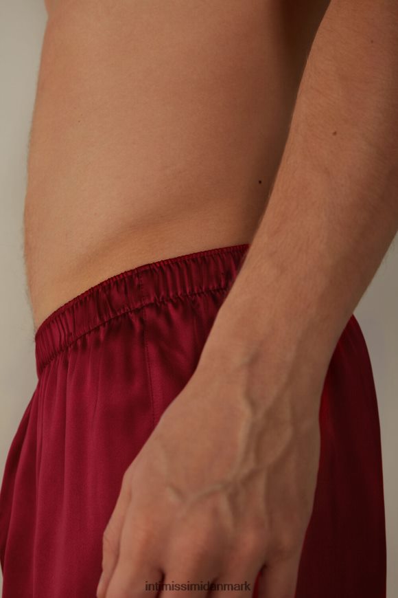 Intimissimi silke boksere Mænd 1473-rød undertøj 8DZ4XJ90