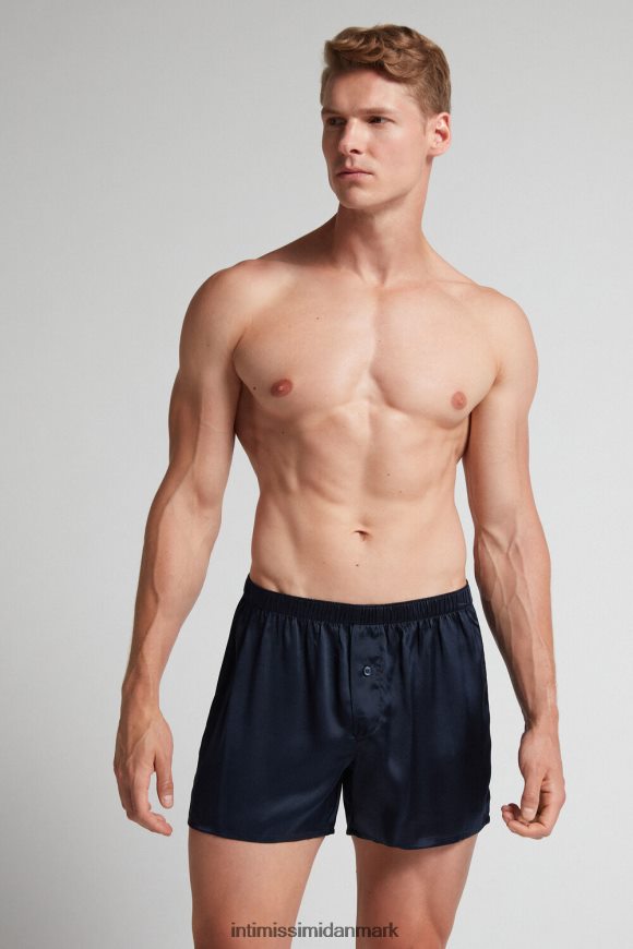 Intimissimi silke boksere Mænd 800-midnatsblå undertøj 8DZ4XJ89