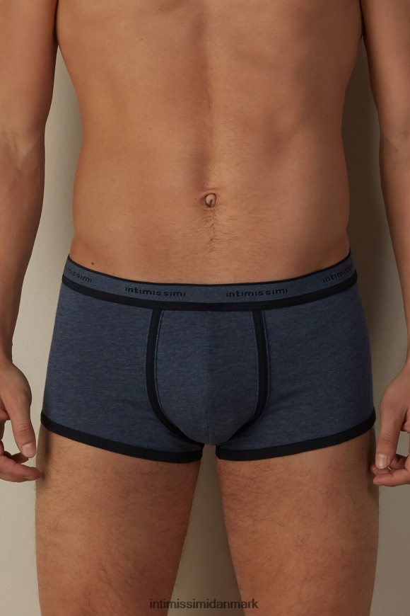 Intimissimi stræk supima boxershorts i bomuld med logodetalje Mænd 845i-denimblå blanding/midnatsblå undertøj 8DZ4XJ84