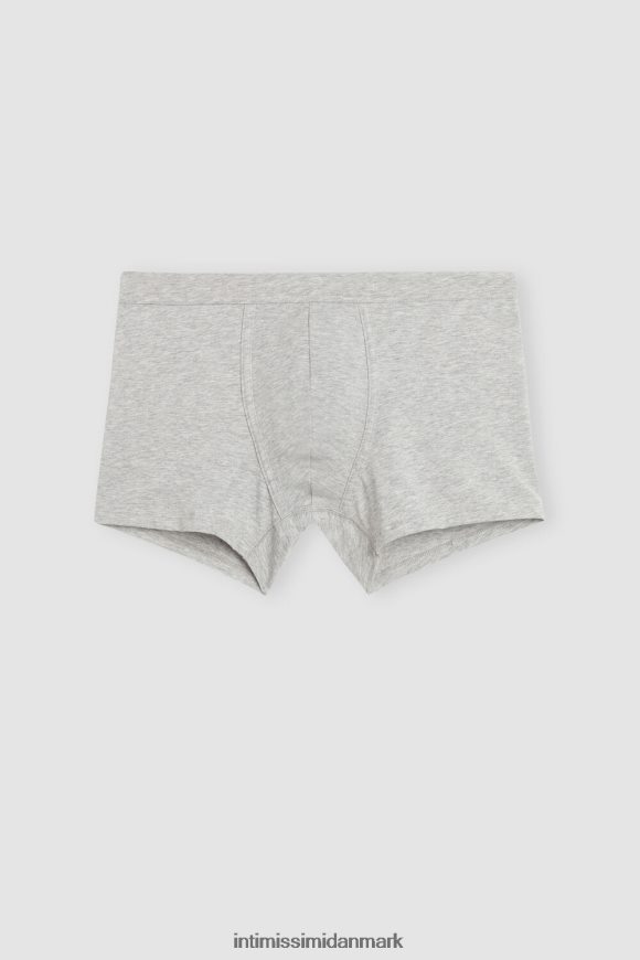 Intimissimi supima bomuldsboksere med løs pasform Mænd 031-lysegrå melange undertøj 8DZ4XJ123