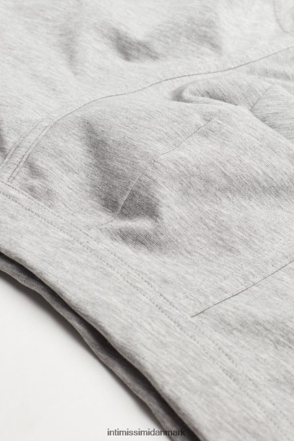 Intimissimi supima bomuldsboksere med løs pasform Mænd 031-lysegrå melange undertøj 8DZ4XJ123