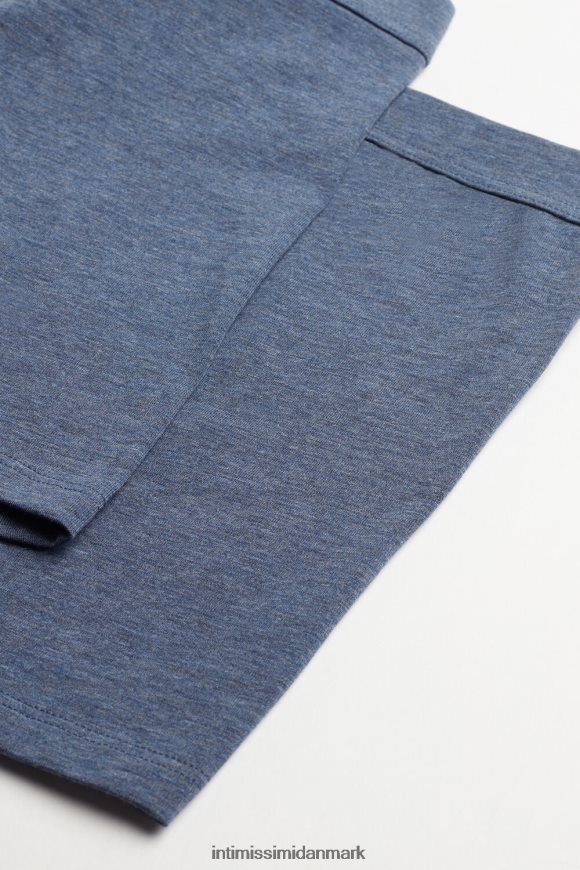 Intimissimi supima bomuldsboksere med løs pasform Mænd 5210-denim blå blanding undertøj 8DZ4XJ134