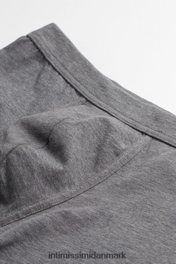 Intimissimi supima bomuldsboksere med løs pasform Mænd 5227-koksgrå melange undertøj 8DZ4XJ138