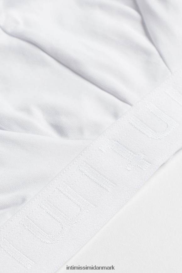 Intimissimi microfiber trusser med logo detalje Mænd 001-hvid undertøj 8DZ4XJ151