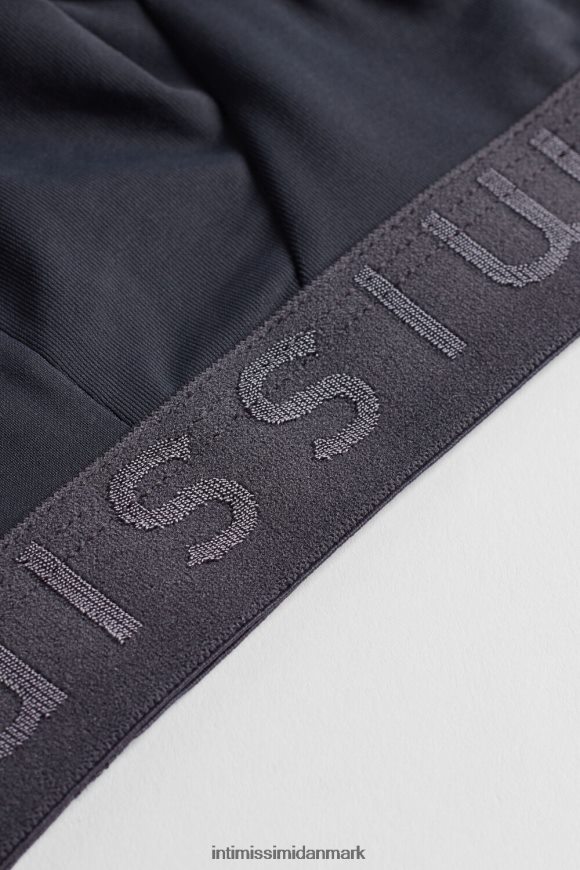 Intimissimi microfiber trusser med logo detalje Mænd 9963-sod grå undertøj 8DZ4XJ131