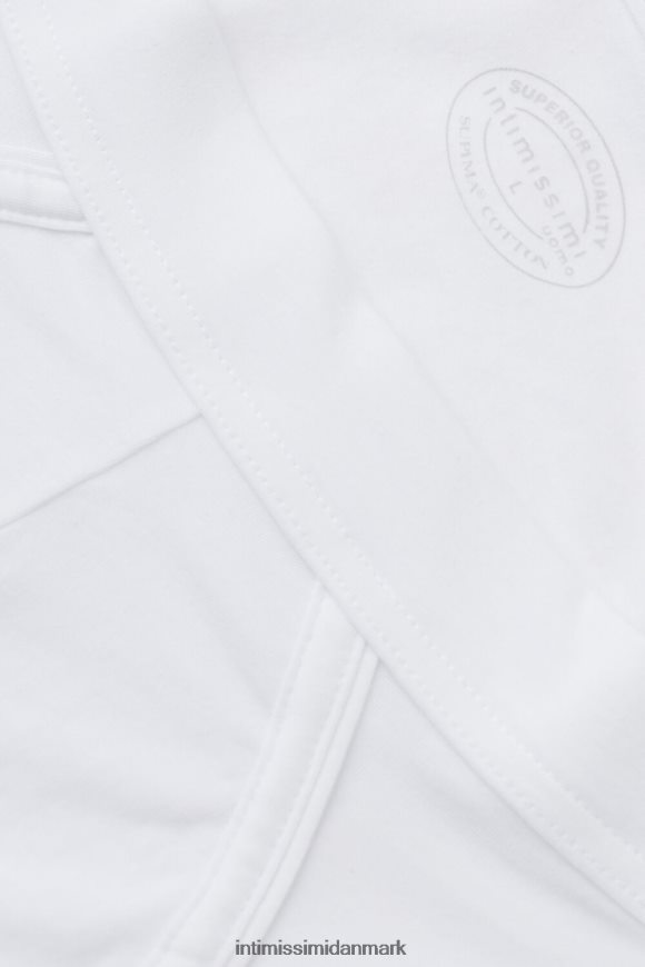 Intimissimi naturlige friske supima bomuldstrusser Mænd 001-hvid undertøj 8DZ4XJ31