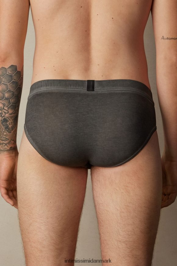 Intimissimi naturlige friske supima bomuldstrusser Mænd 040j-vasket sort undertøj 8DZ4XJ71