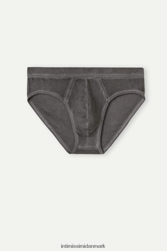 Intimissimi naturlige friske supima bomuldstrusser Mænd 040j-vasket sort undertøj 8DZ4XJ71