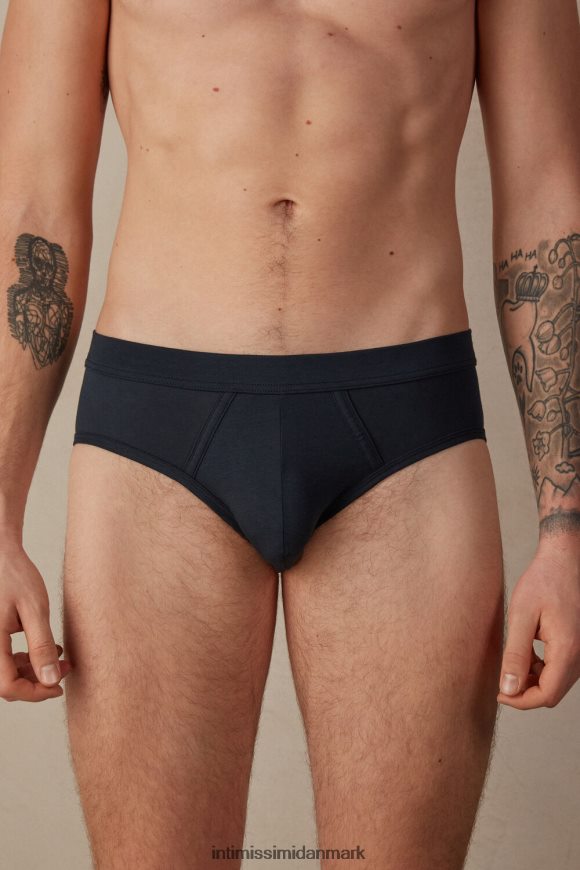 Intimissimi naturlige friske supima bomuldstrusser Mænd 800-midnatsblå undertøj 8DZ4XJ48