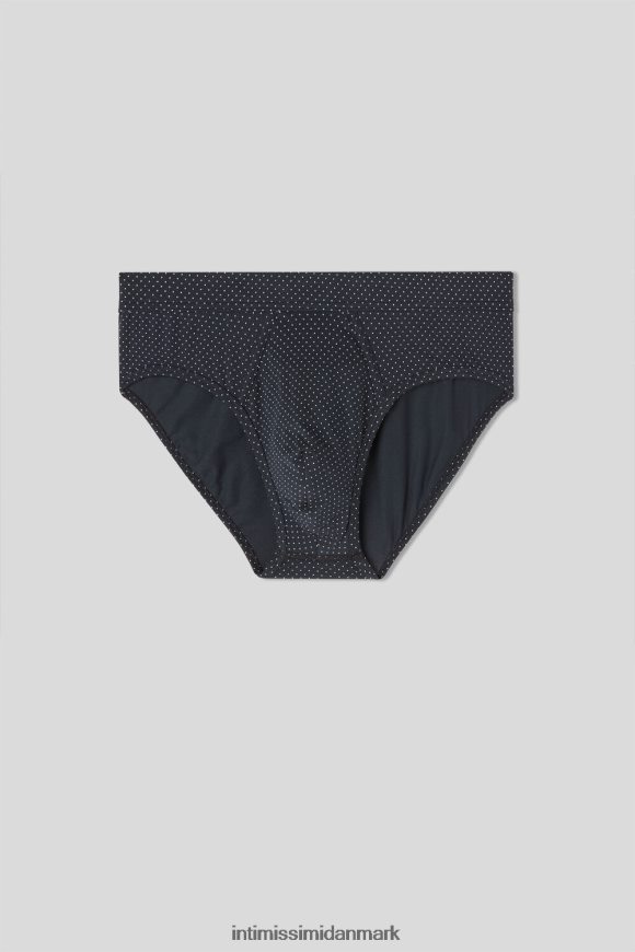 Intimissimi naturlige friske supima mikroprikkede trusser af bomuld Mænd 364j-blu notte st.pois bianco undertøj 8DZ4XJ5