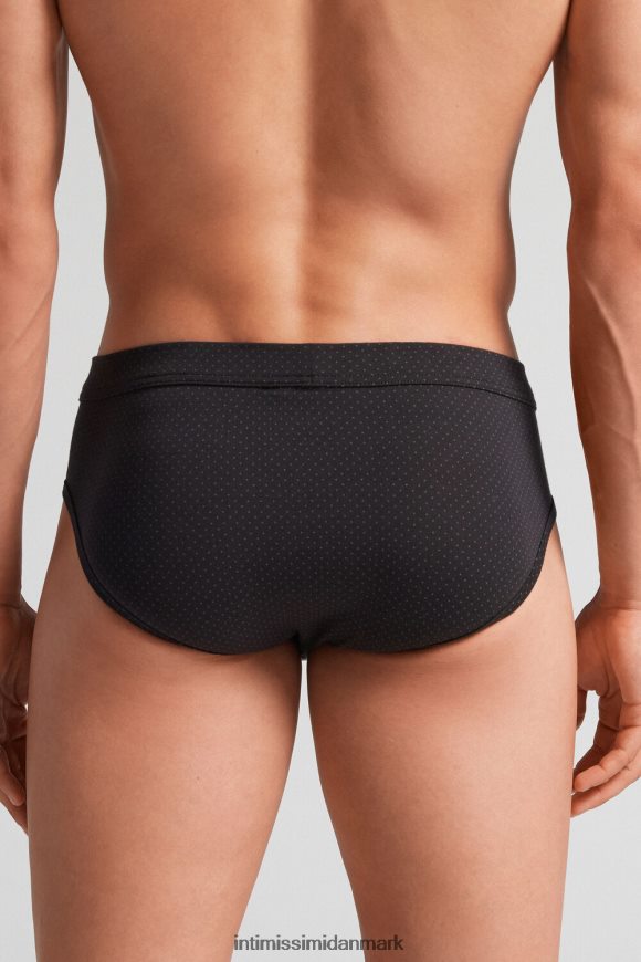 Intimissimi naturlige friske supima mikroprikkede trusser af bomuld Mænd 365j-nero st.pois verde scuro undertøj 8DZ4XJ17