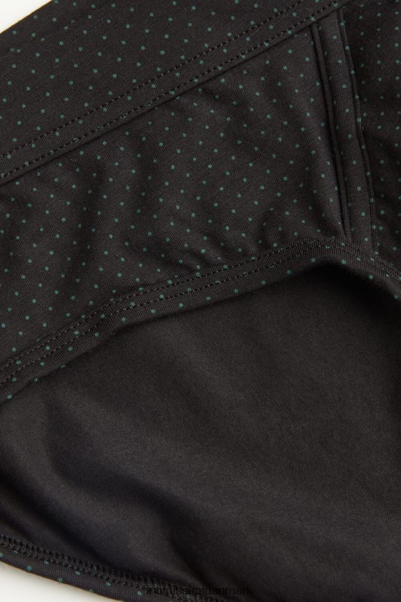 Intimissimi naturlige friske supima mikroprikkede trusser af bomuld Mænd 365j-nero st.pois verde scuro undertøj 8DZ4XJ17