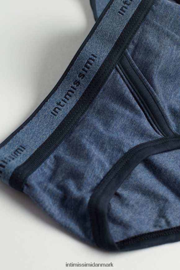Intimissimi stretch supima bomuldstrusse med logodetalje Mænd 845i-denimblå blanding/midnatsblå undertøj 8DZ4XJ86