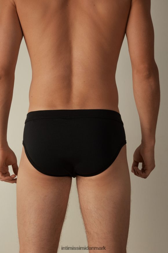 Intimissimi supima bomuldstrusser Mænd 019-sort undertøj 8DZ4XJ145