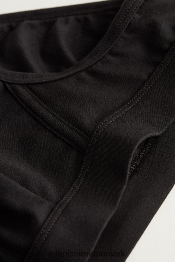 Intimissimi supima bomuldstrusser Mænd 019-sort undertøj 8DZ4XJ145