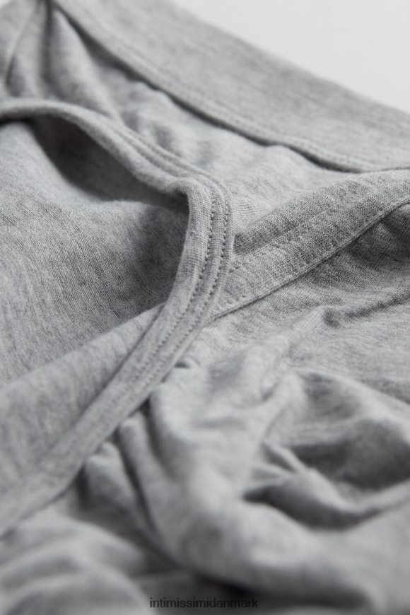 Intimissimi supima bomuldstrusser Mænd 031-lysegrå melange undertøj 8DZ4XJ124